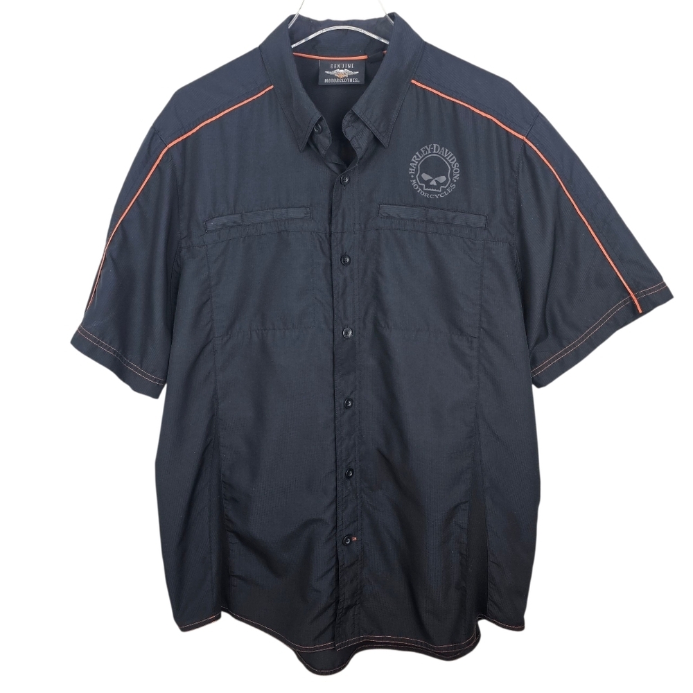 Harley-Davidson Motorcycles Performance Button Down Shirt
